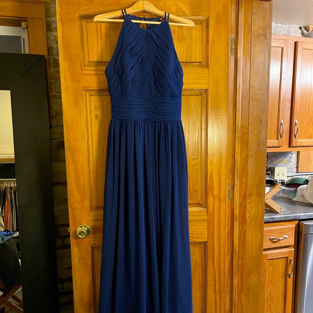 Bill Levkoff Chiffon Bridesmaid Dress Gown